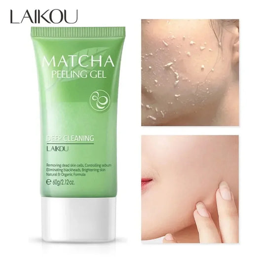 LAIKOU Matcha Peeling Gel Facial Scrub Moisturise