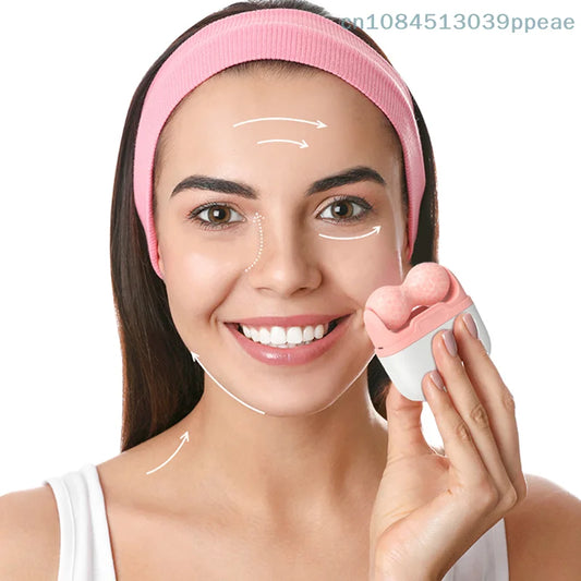2 In 1 Ice Roller For Face Eye Pain Relief Facial Cold