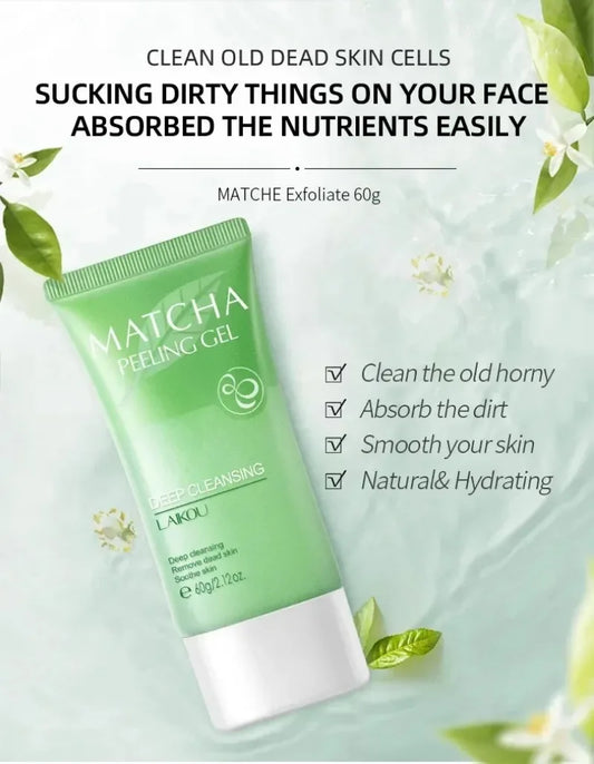 LAIKOU Matcha Peeling Gel Facial Scrub Moisturise